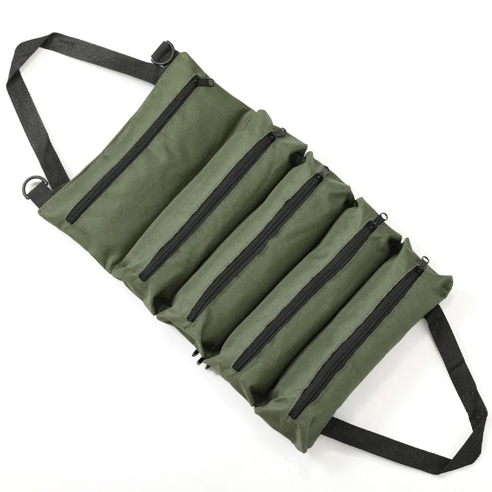 Multi-Purpose Tool Bag High Quality Professional Multi Pocket Hardware Tools Pouch Roll UP Portable Small Tools Organizer Bag